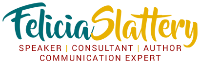 Felicia Slattery, Public Speaking Coach Logo